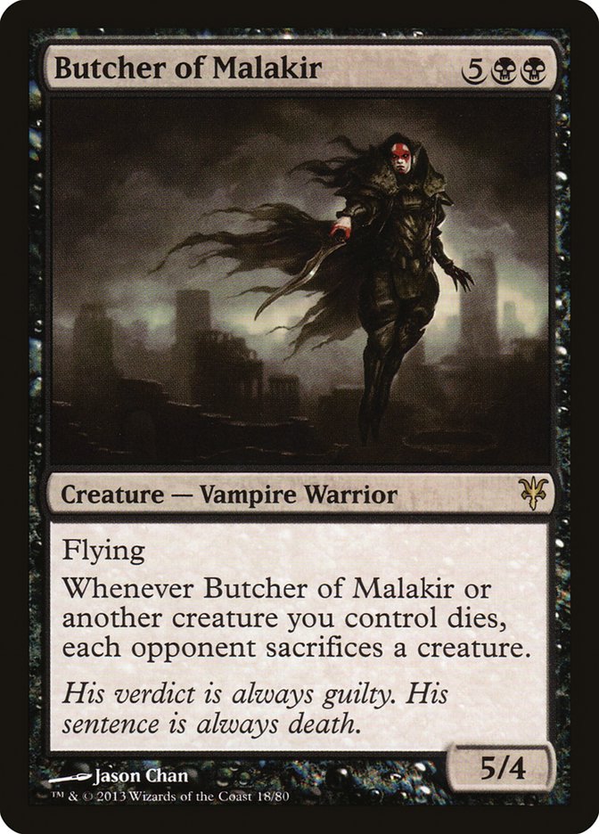 Butcher of Malakir [Duel Decks: Sorin vs. Tibalt] | Black Swamp Games