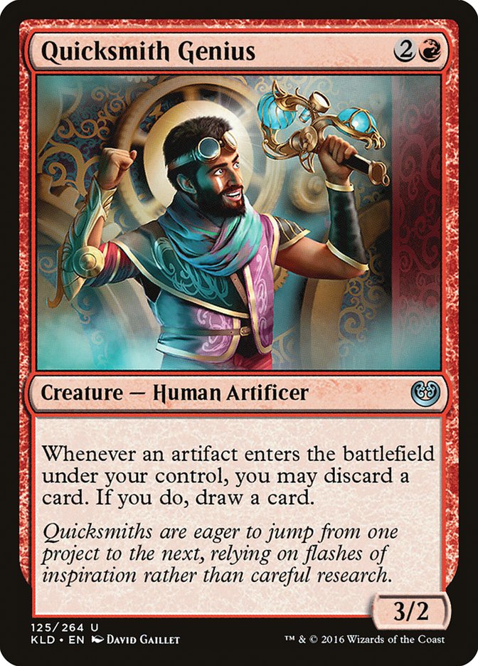 Quicksmith Genius [Kaladesh] | Black Swamp Games