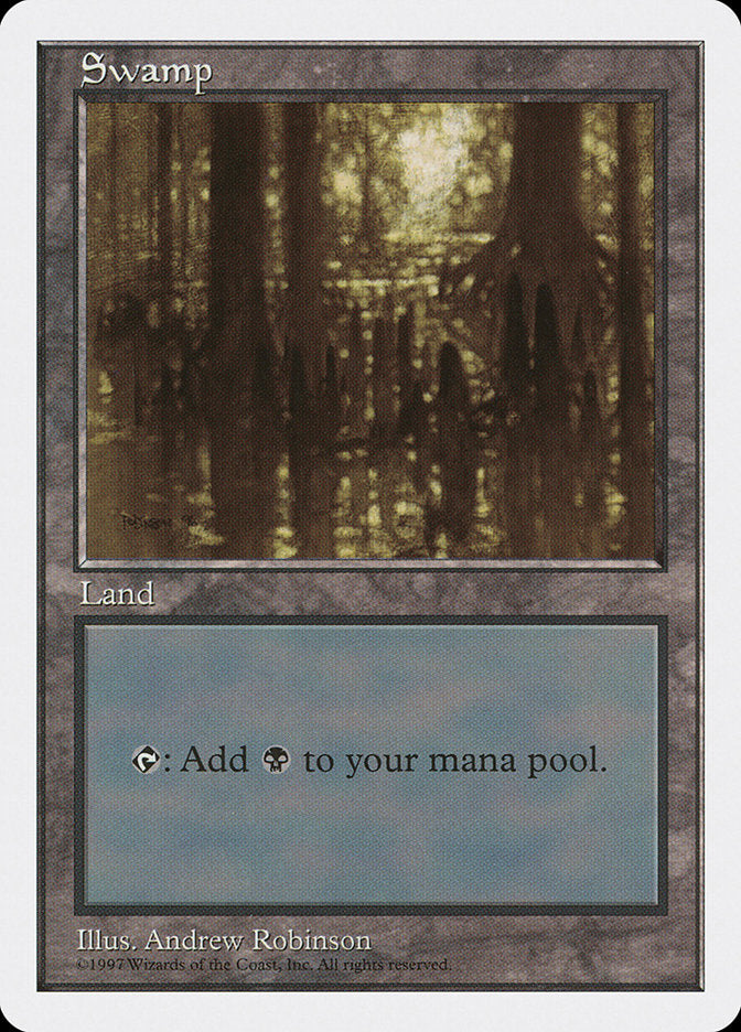 Swamp (438) [Fifth Edition] | Black Swamp Games