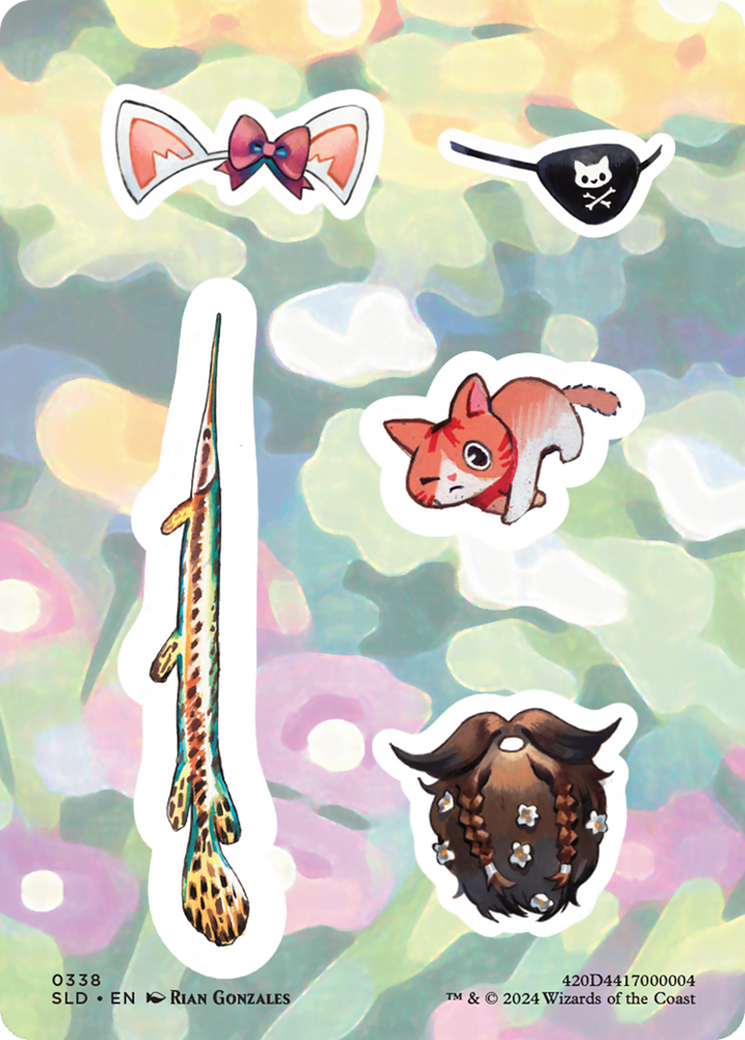 Sticker Sheet (0338) [Secret Lair Drop Series] | Black Swamp Games