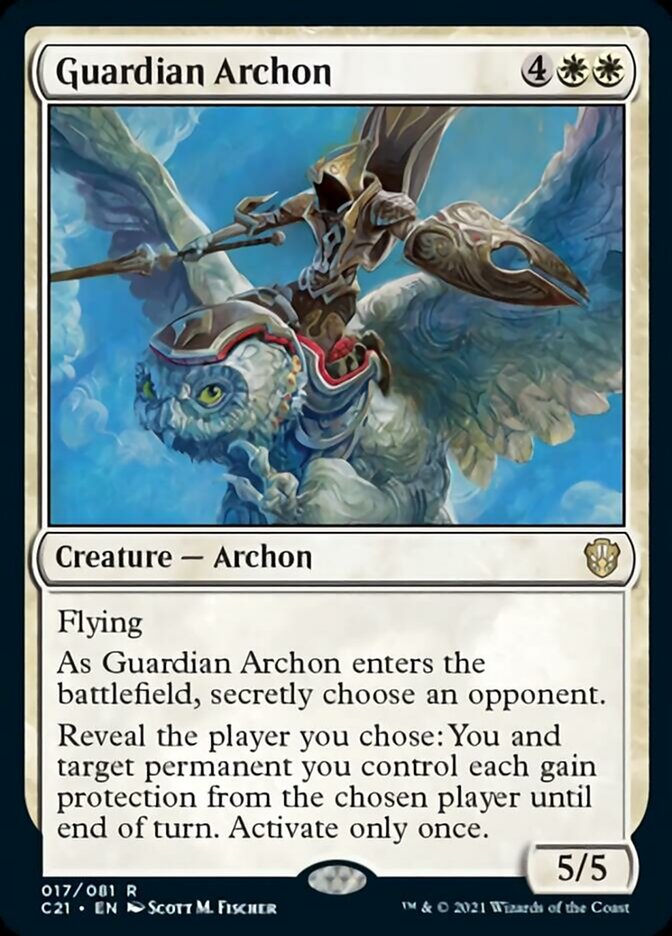 Guardian Archon [Commander 2021] | Black Swamp Games