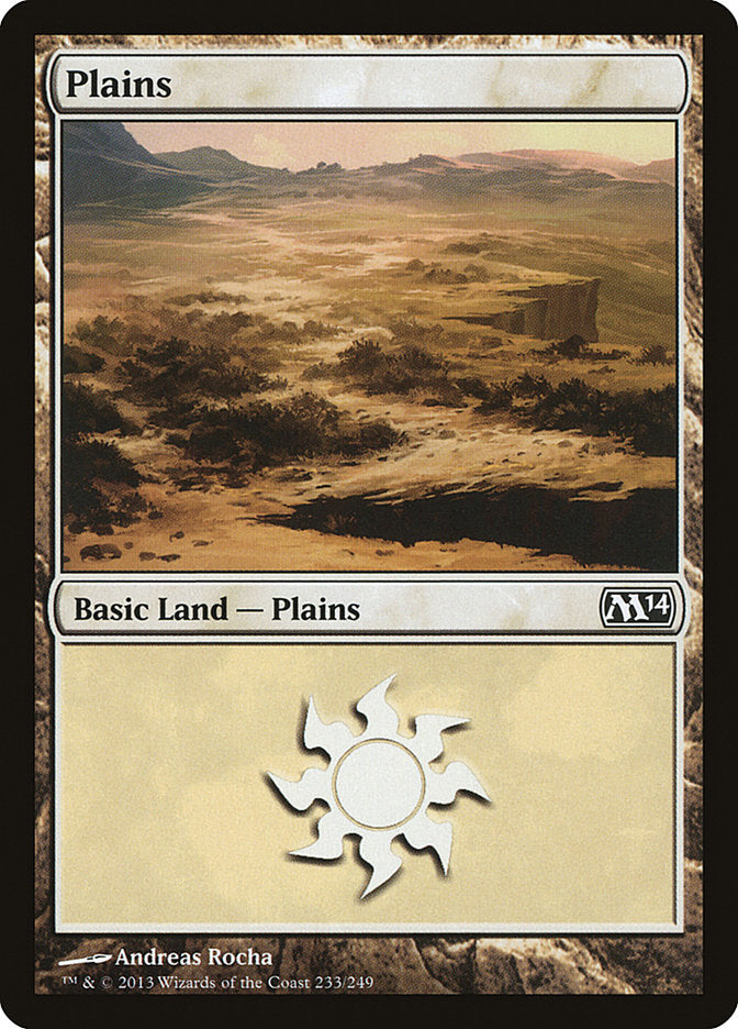 Plains (233) [Magic 2014] | Black Swamp Games