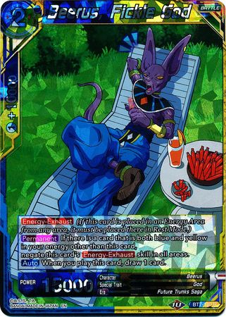 Beerus, Fickle God (BT7-120) [Assault of the Saiyans] | Black Swamp Games