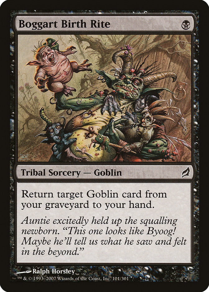 Boggart Birth Rite [Lorwyn] | Black Swamp Games