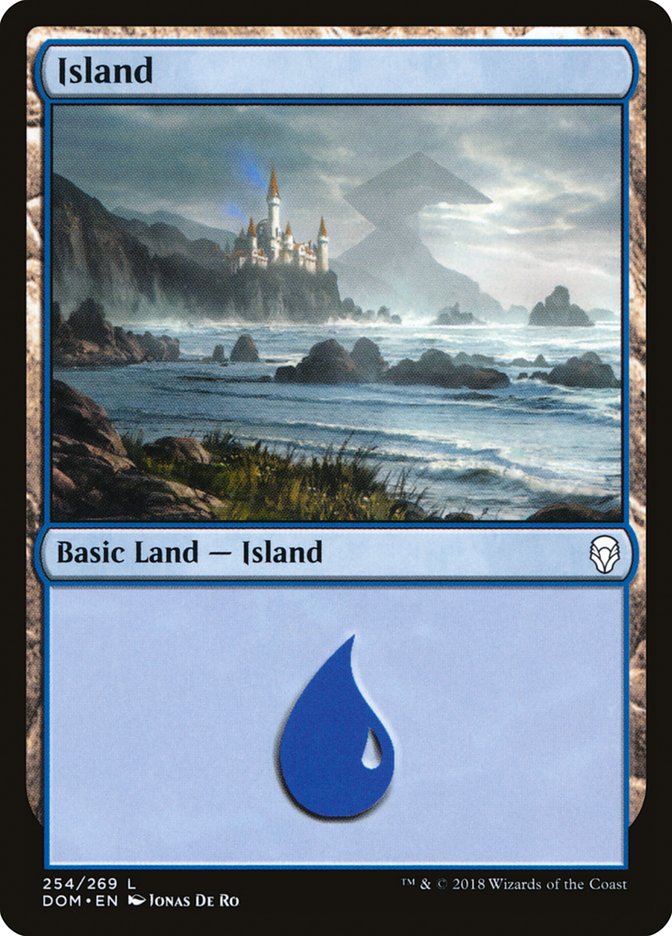 Island (254) [Dominaria] | Black Swamp Games
