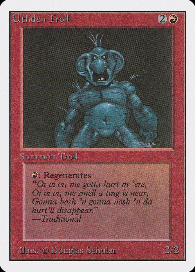 Uthden Troll [Unlimited Edition] | Black Swamp Games
