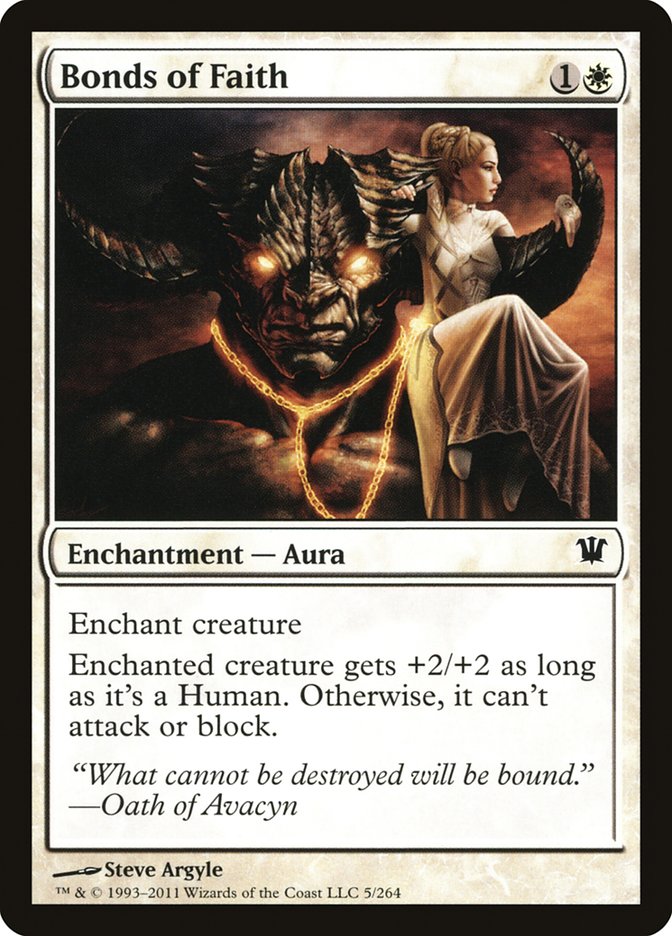 Bonds of Faith [Innistrad] | Black Swamp Games