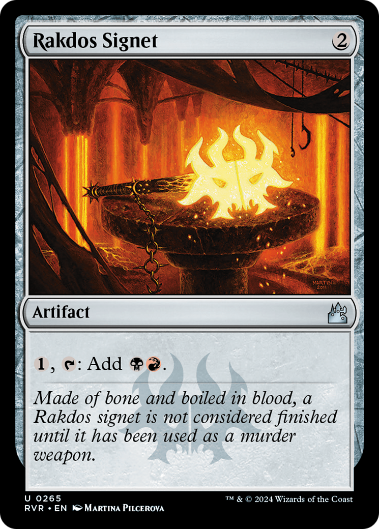 Rakdos Signet [Ravnica Remastered] | Black Swamp Games