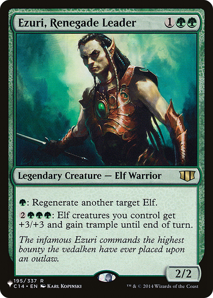Ezuri, Renegade Leader [The List] | Black Swamp Games