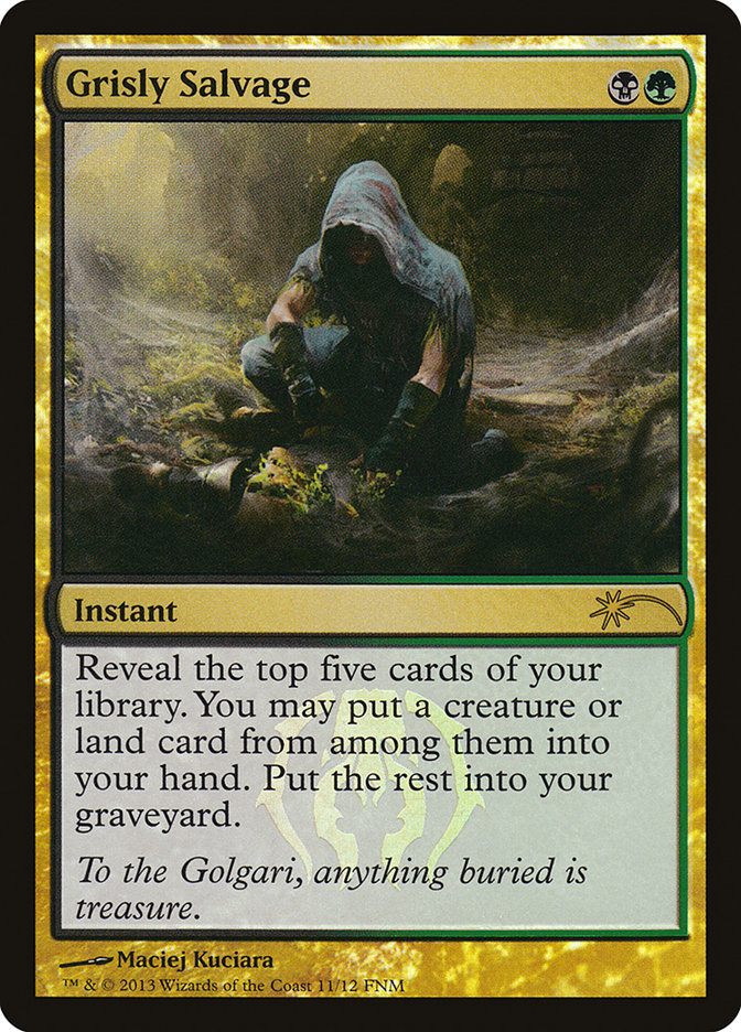Grisly Salvage [Friday Night Magic 2013] | Black Swamp Games