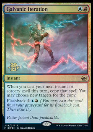 Galvanic Iteration [Innistrad: Midnight Hunt Prerelease Promos] | Black Swamp Games