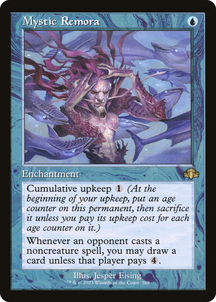Mystic Remora (Retro) [Dominaria Remastered] | Black Swamp Games