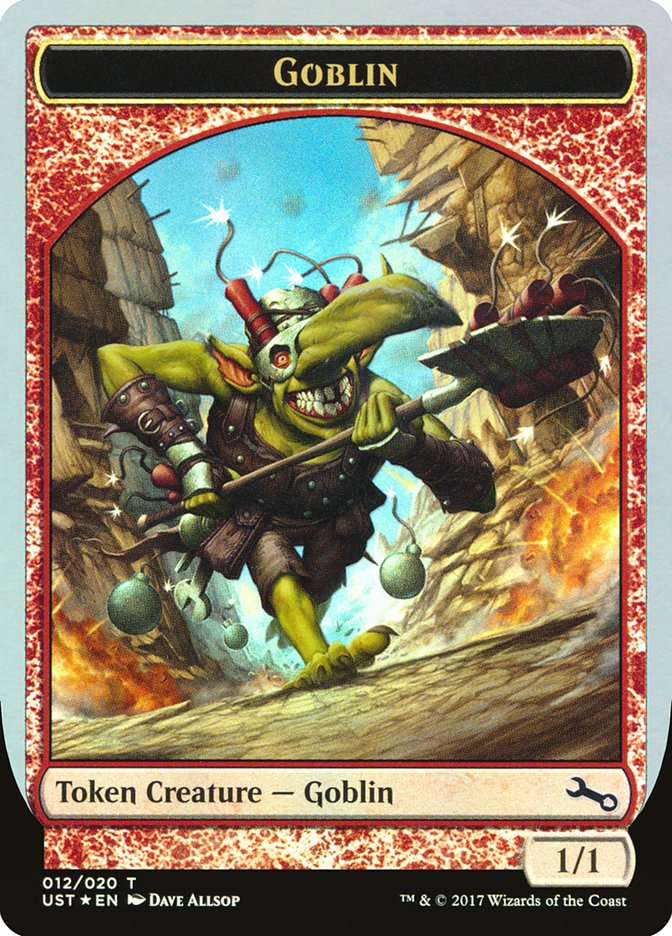 Goblin Token [Unstable Tokens] | Black Swamp Games