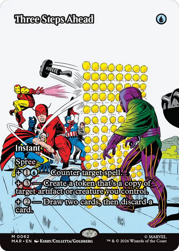 Three Steps Ahead (Borderless) [Marvel Universe: Eternal-Legal] | Black Swamp Games