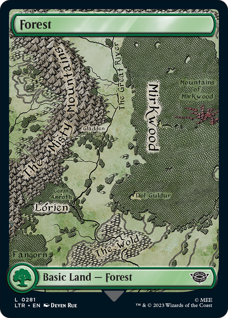 Forest (281) [The Lord of the Rings: Tales of Middle-Earth] | Black Swamp Games