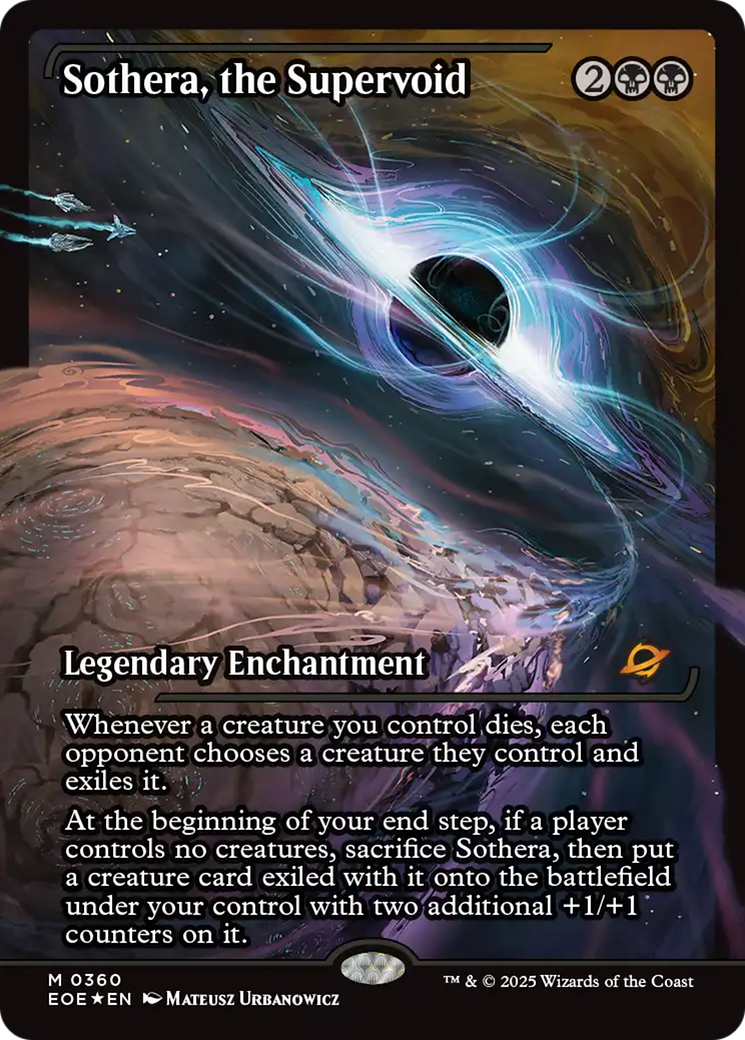 Sothera, the Supervoid (Showcase) [Edge of Eternities] | Black Swamp Games