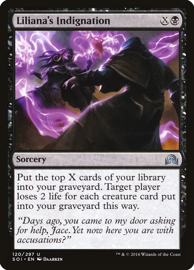 Liliana's Indignation [Shadows over Innistrad] | Black Swamp Games