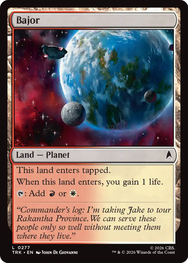 Bajor [Star Trek] | Black Swamp Games