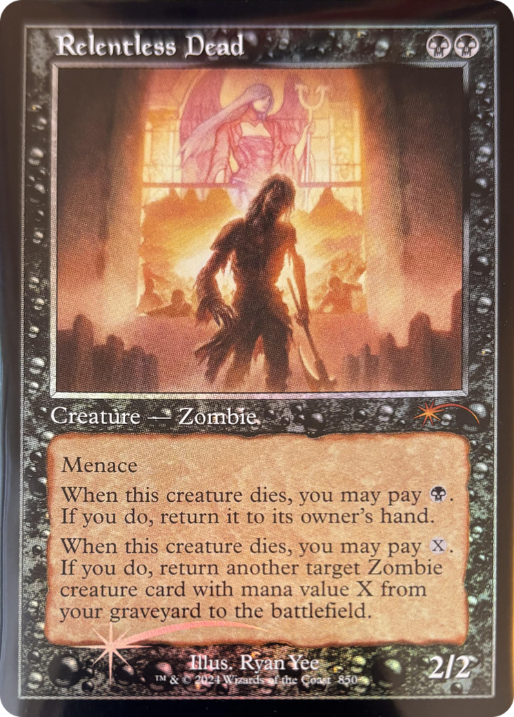 Relentless Dead (Retro Frame) [Secret Lair Drop Series] | Black Swamp Games