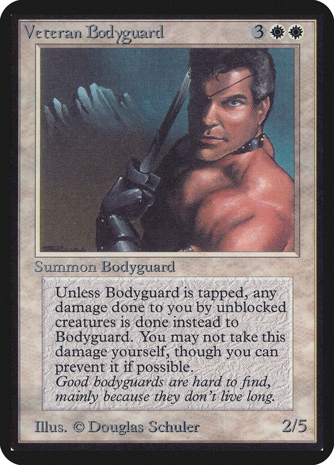 Veteran Bodyguard [Alpha Edition] | Black Swamp Games