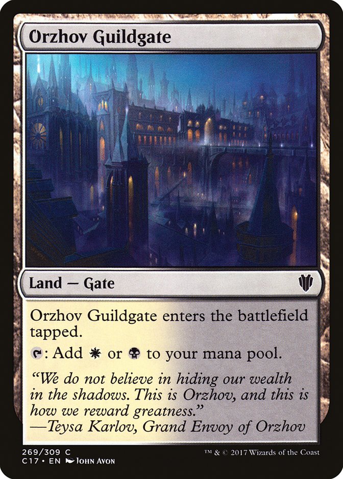Orzhov Guildgate [Commander 2017] | Black Swamp Games