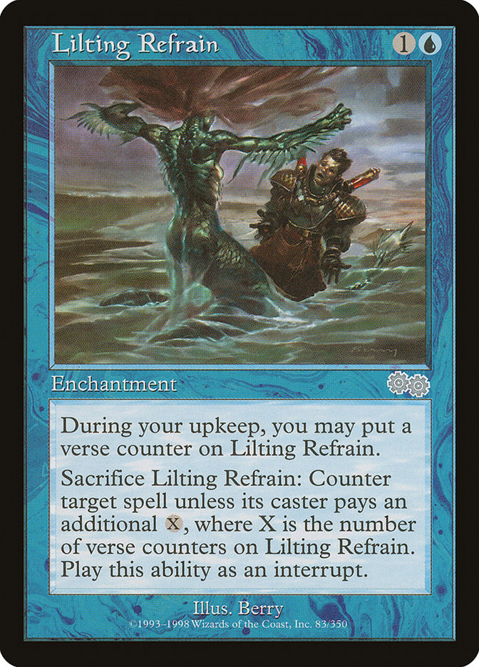 Lilting Refrain [Urza's Saga] | Black Swamp Games
