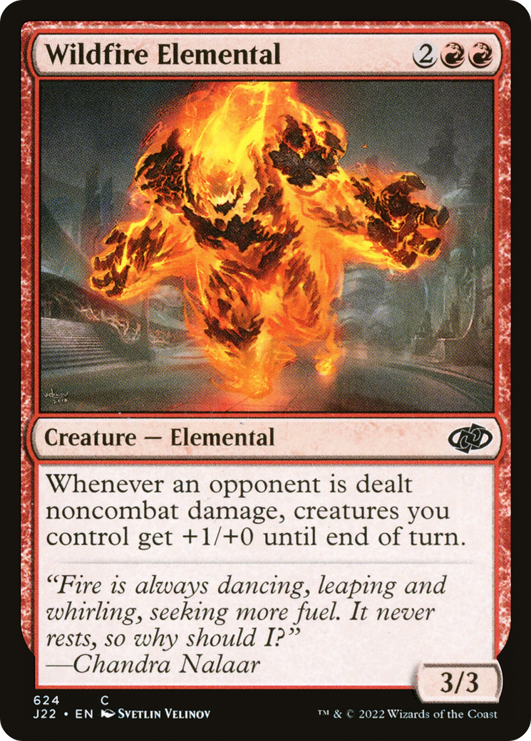Wildfire Elemental [Jumpstart 2022] | Black Swamp Games