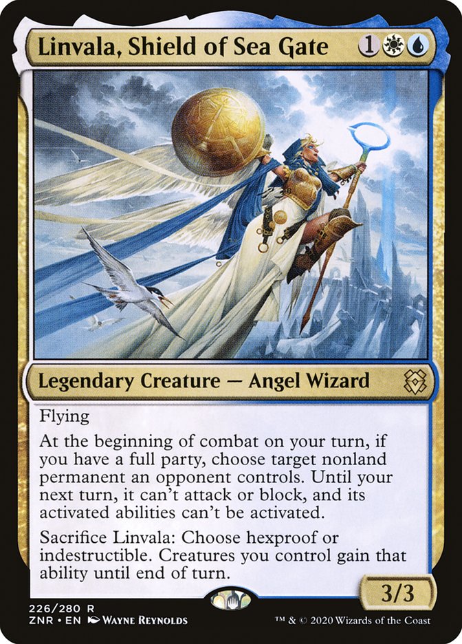 Linvala, Shield of Sea Gate [Zendikar Rising] | Black Swamp Games