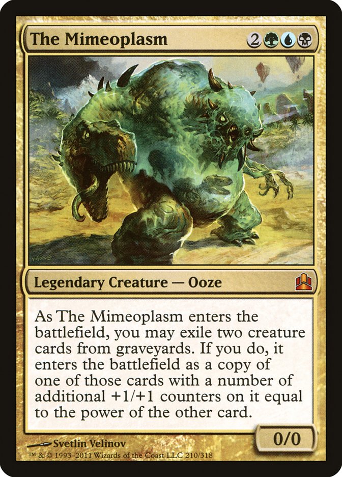 The Mimeoplasm [Commander 2011] | Black Swamp Games