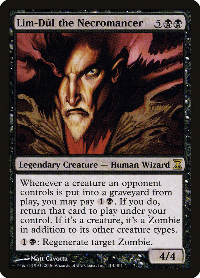Lim-Dul the Necromancer [Time Spiral] | Black Swamp Games