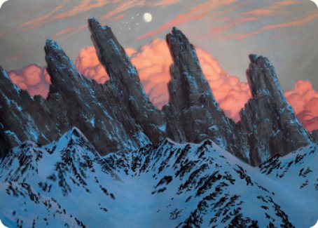 Mountain (275) Art Card [Dungeons & Dragons: Adventures in the Forgotten Realms Art Series] | Black Swamp Games
