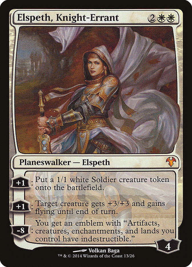 Elspeth, Knight-Errant [Modern Event Deck 2014] | Black Swamp Games