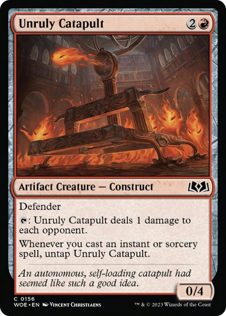 Unruly Catapult [Wilds of Eldraine] | Black Swamp Games