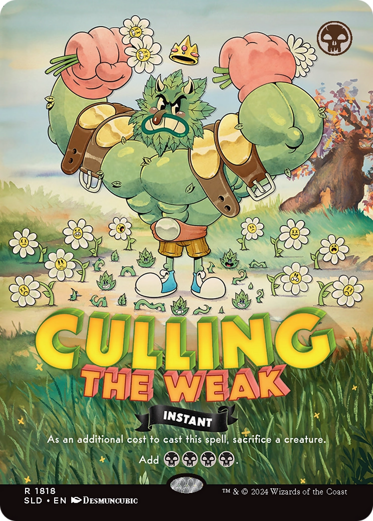Culling the Weak [Secret Lair Drop Series] | Black Swamp Games