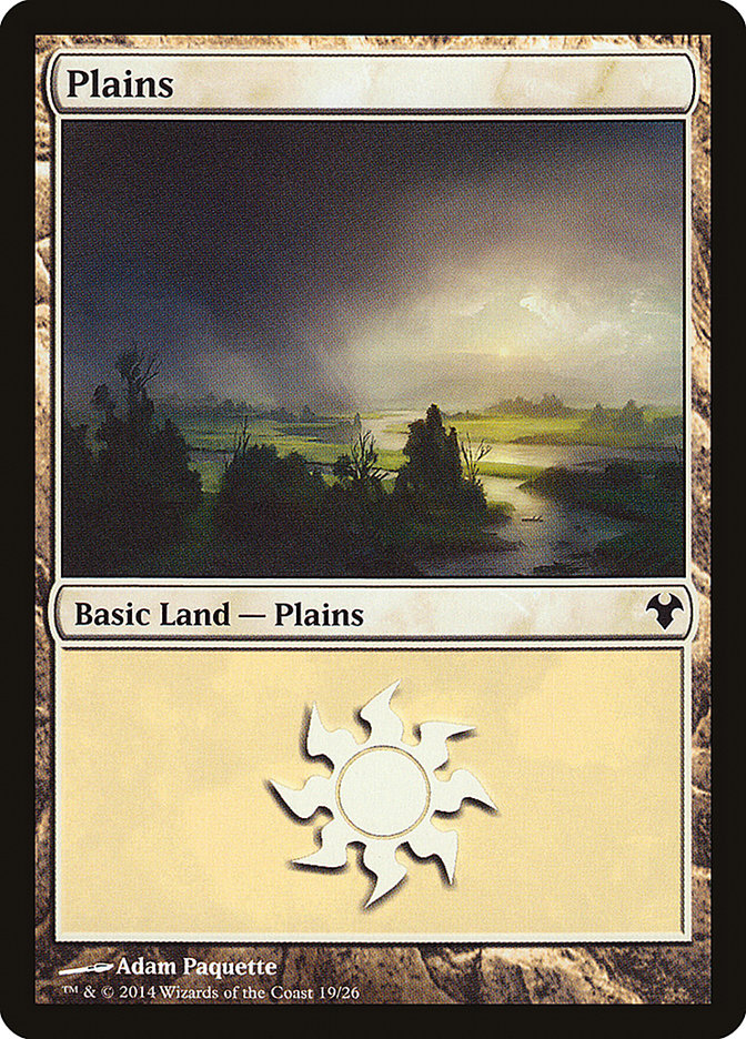 Plains (19) [Modern Event Deck 2014] | Black Swamp Games