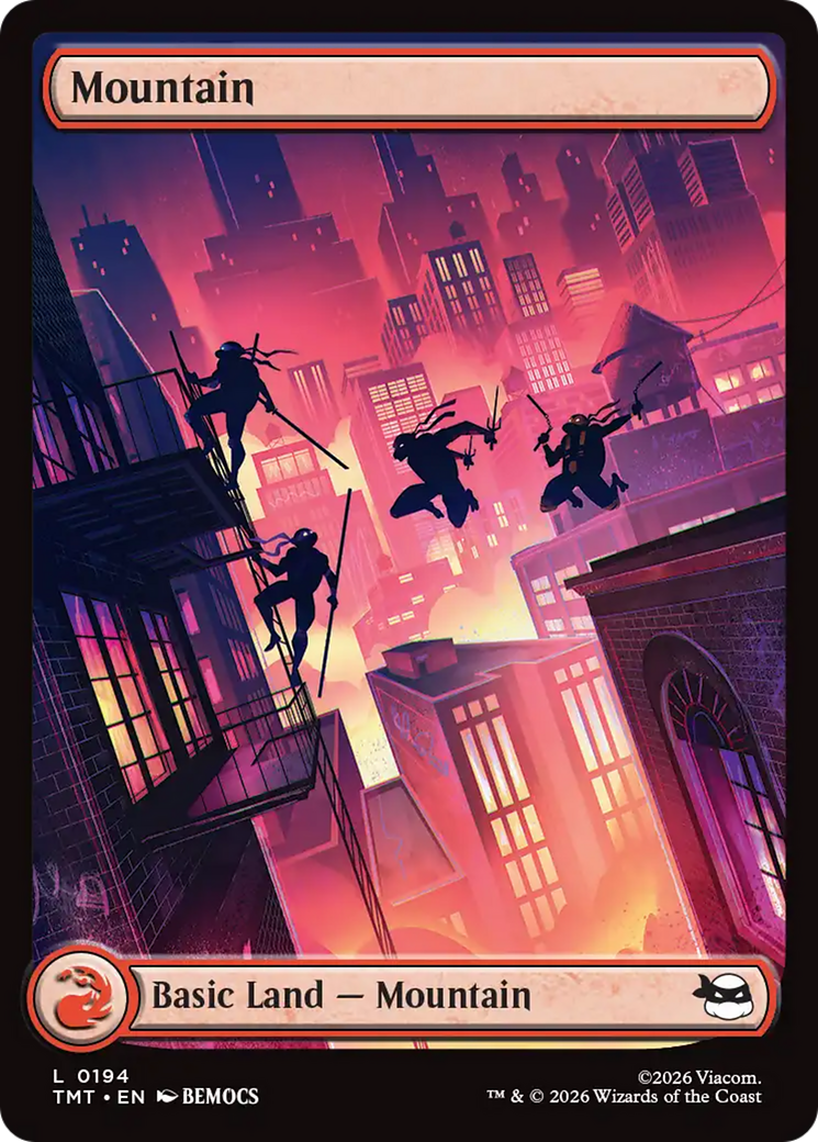 Mountain (0194) [Teenage Mutant Ninja Turtles] | Black Swamp Games