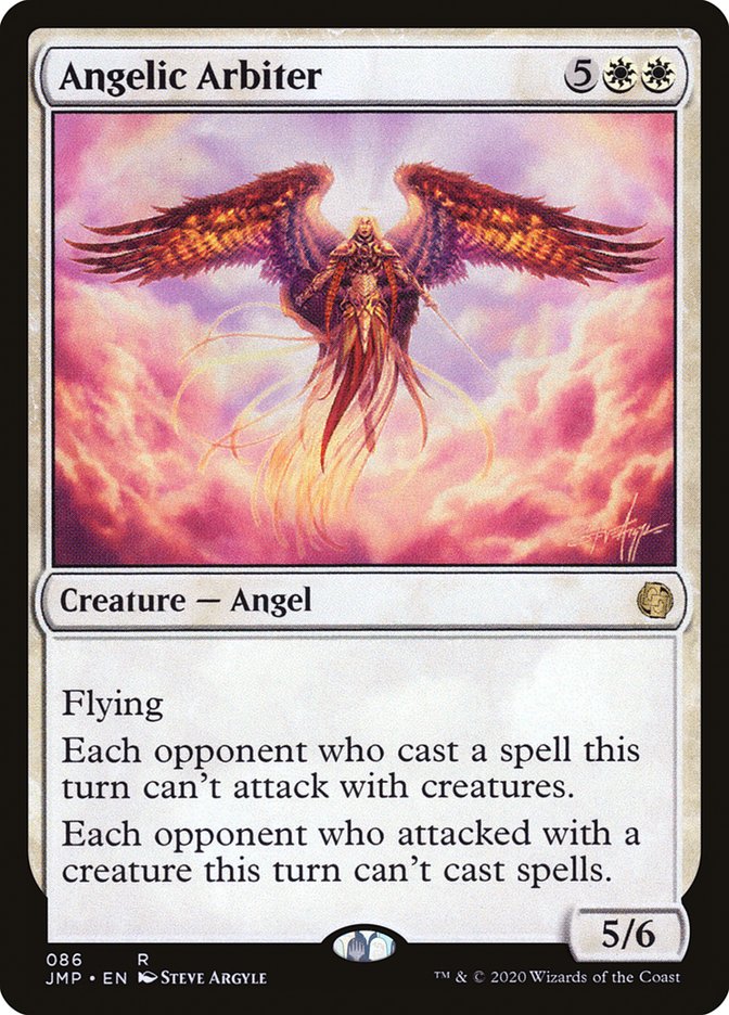 Angelic Arbiter [Jumpstart] | Black Swamp Games