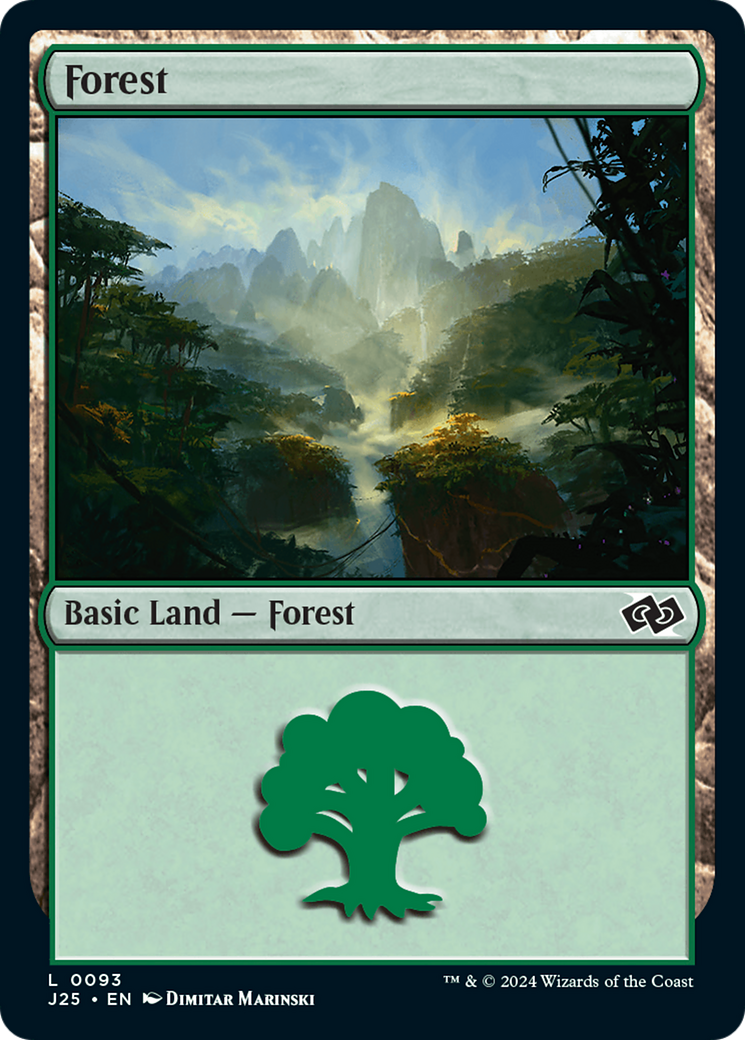 Forest (93) [Foundations Jumpstart] | Black Swamp Games