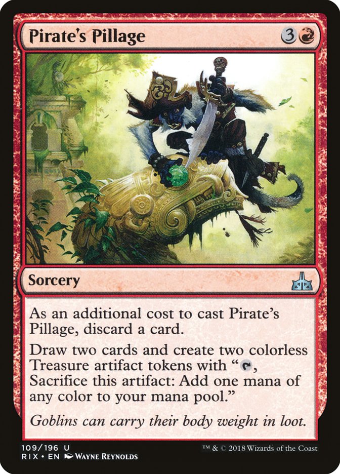 Pirate's Pillage [Rivals of Ixalan] | Black Swamp Games