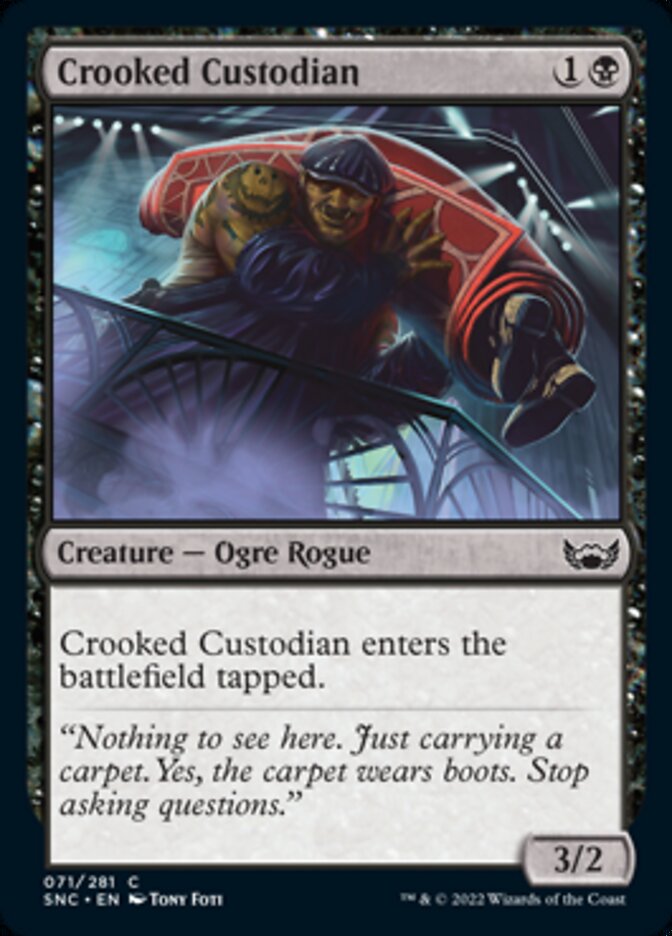 Crooked Custodian [Streets of New Capenna] | Black Swamp Games