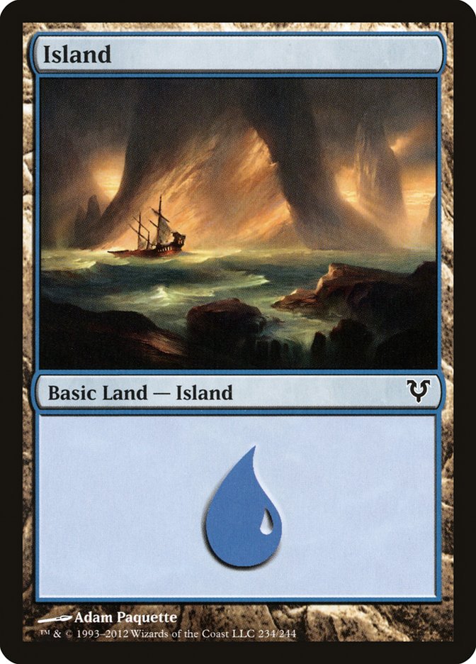 Island (234) [Avacyn Restored] | Black Swamp Games