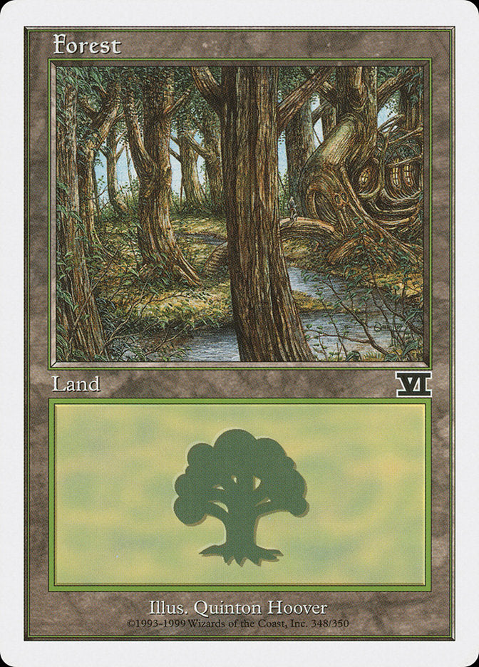 Forest (348) [Classic Sixth Edition] | Black Swamp Games