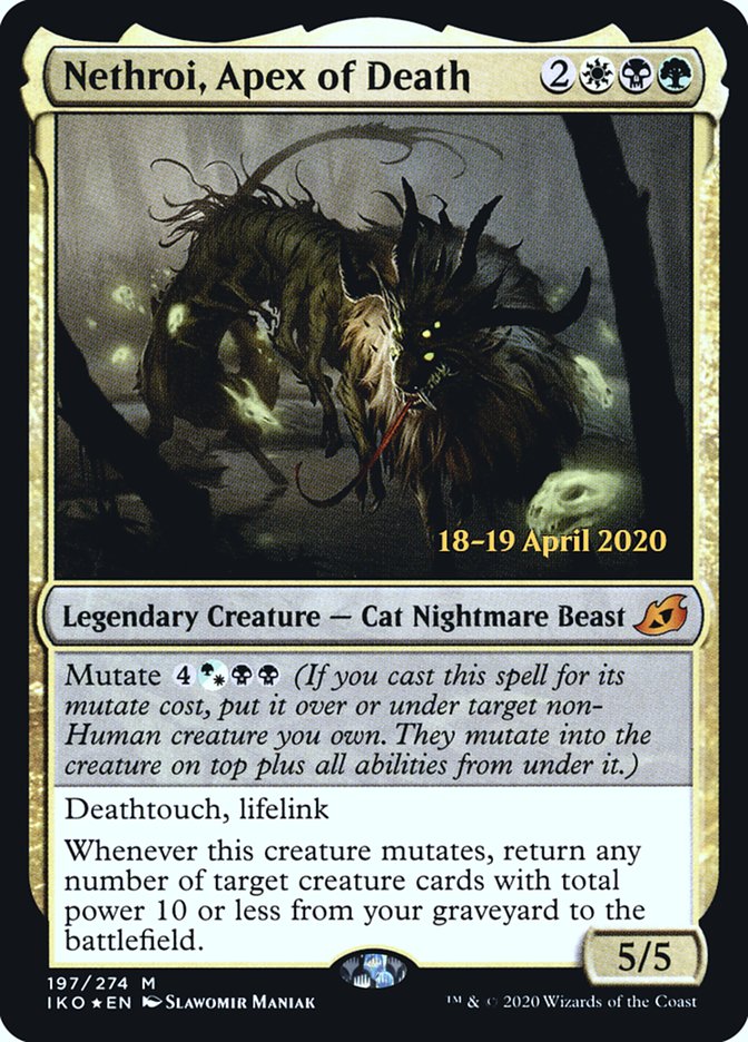 Nethroi, Apex of Death [Ikoria: Lair of Behemoths Prerelease Promos] | Black Swamp Games