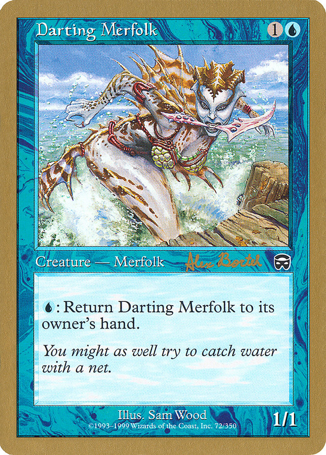 Darting Merfolk (Alex Borteh) [World Championship Decks 2001] | Black Swamp Games