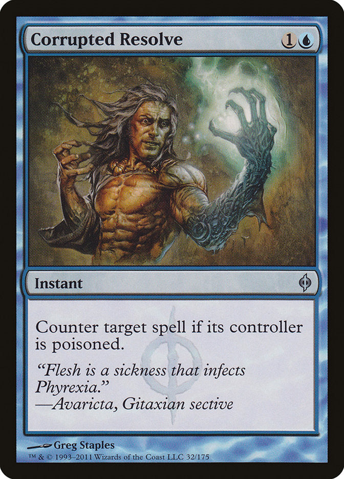 Corrupted Resolve [New Phyrexia] | Black Swamp Games