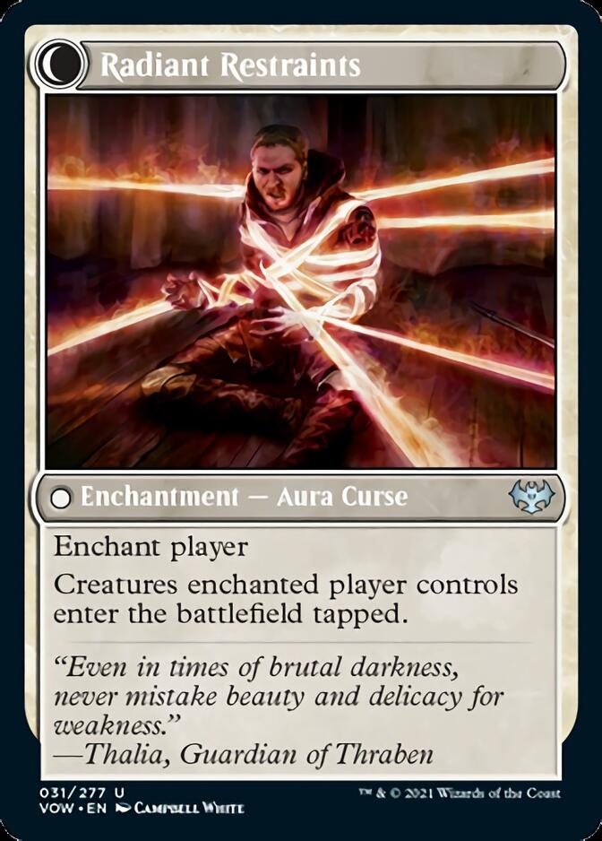 Radiant Grace // Radiant Restraints [Innistrad: Crimson Vow] | Black Swamp Games