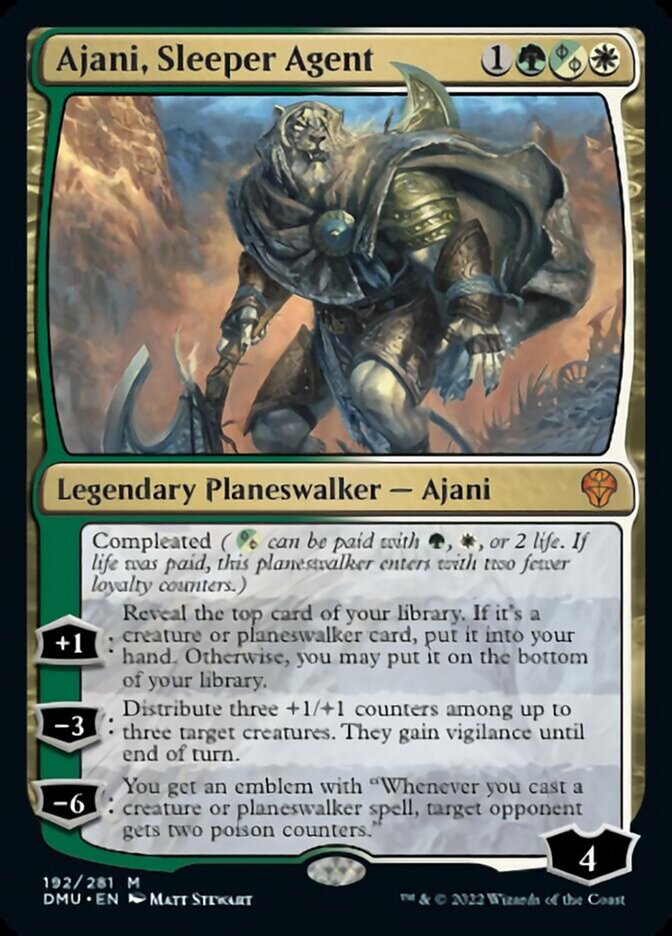 Ajani, Sleeper Agent [Dominaria United] | Black Swamp Games