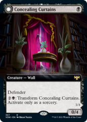 Concealing Curtains // Revealing Eye (Extended Art) [Innistrad: Crimson Vow] | Black Swamp Games