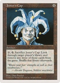 Jester's Cap (Oversized) [Oversize Cards] | Black Swamp Games