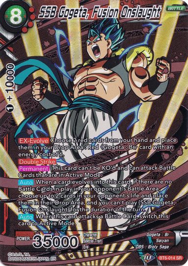 SSB Gogeta, Fusion Onslaught (Collector's Selection Vol. 1) (BT6-014) [Promotion Cards] | Black Swamp Games